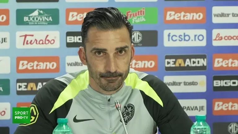 Elias Charalambous, conferință de presă înainte de FCSB - Petrolul Ploiești (21.10.2025)